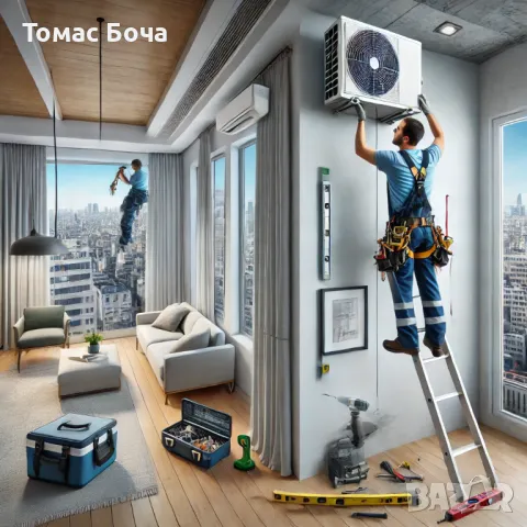 Монтаж на Климатици, снимка 3 - Климатици - 48696281