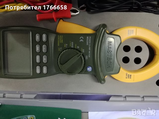 Токови клещи.Уред за измерване на трифазен ток-сфазиране., снимка 3 - Други машини и части - 28490928