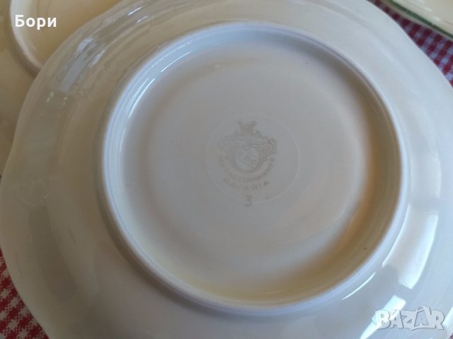 Баварски порцелан,чинийки, снимка 9 - Чинии - 33041648