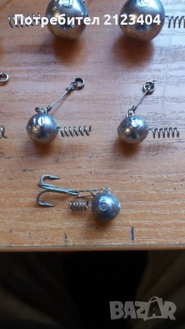 Джиг глави тип Турбошон, снимка 6 - Екипировка - 28030913