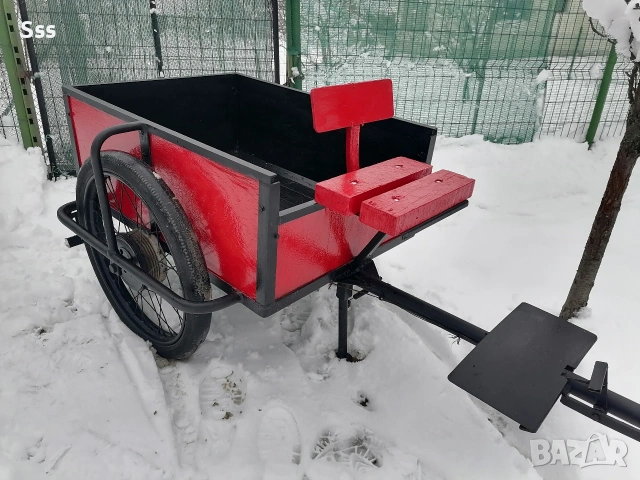 Ремарке за мотофреза със спирачки , снимка 5 - Градинска техника - 53051571