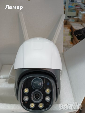 Соларна безжична въртяща се камера 4G 5MP работи с СИМ SIM карта интернет, мобилни данни от тел. опе, снимка 3 - IP камери - 38646721