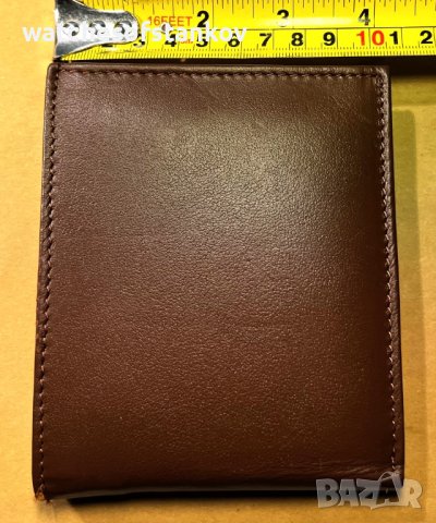 "Livergy"  Mens Brown Real Leather Wallet, снимка 10 - Портфейли, портмонета - 25156572