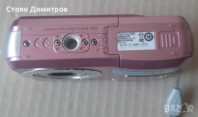 Цифров фотоапарат Samsung S860 за ремонт или за части , снимка 4 - Фотоапарати - 50945633