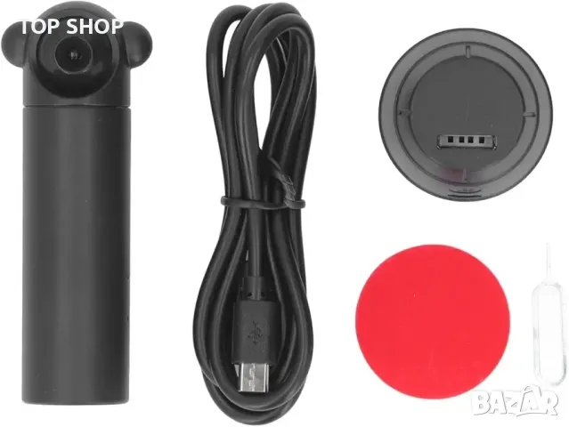 Интелигентна WiFi камера, USB кабел, 1080P домашен охранителен монитор с ротация на 180 градуса, снимка 7 - Друга електроника - 48743461