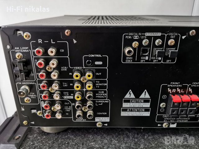 стерео ресийвър усилвател домашно кино 5.1  PIONEER  VSX-D510, снимка 6 - Ресийвъри, усилватели, смесителни пултове - 39529869
