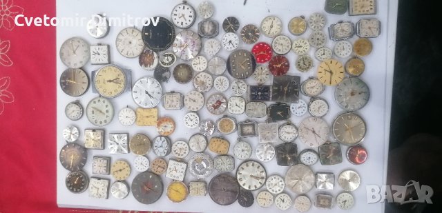 ретро стари позлатени часовници-машини, снимка 8 - Антикварни и старинни предмети - 43947702