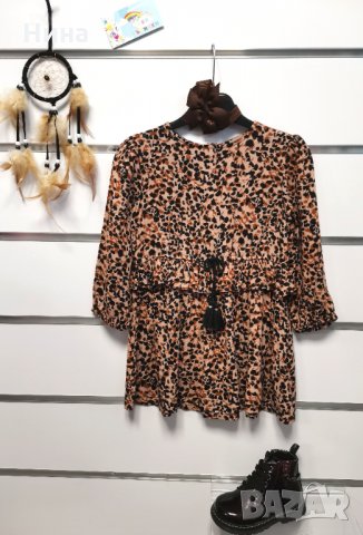Бебе рокля в леопардов принт 