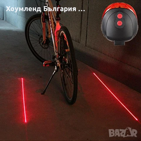 Лазер за колело със 7 режима тип стоп, снимка 6 - Аксесоари за велосипеди - 50496260