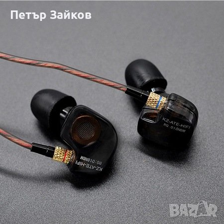 Аудио слушалки in-ear Knowledge Zenith KZ ATE с Микрофон, снимка 8 - Слушалки и портативни колонки - 42938449