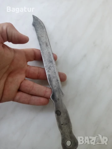 Стар руски нож, заготовка,маркировки, снимка 6 - Антикварни и старинни предмети - 50525801