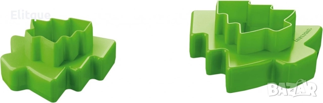 Комплект форми за сладки, коледна елха, 4 размера, снимка 2 - Други - 52831831