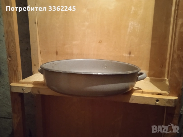 Продавам тава голяма емайлирана, снимка 2 - Съдове за готвене - 52658316