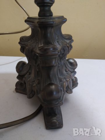 барокова настолна лампа, снимка 2 - Настолни лампи - 40404375