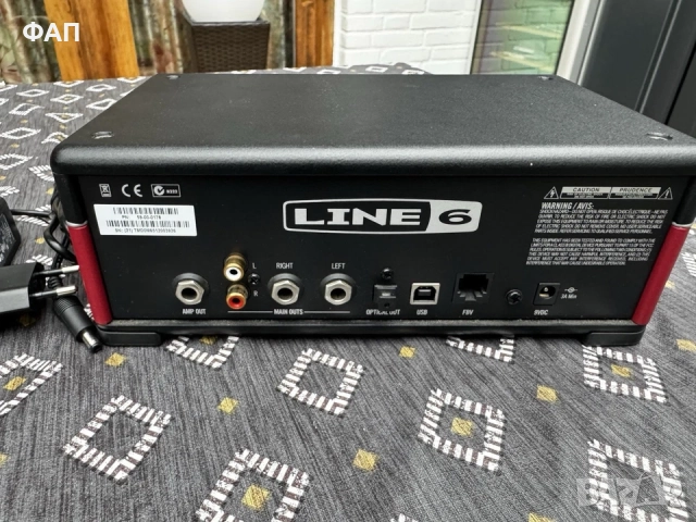 	Line 6 AmpliFi TT - desktop моделер, усилвател и USB интерфейс, снимка 2 - Китари - 52812691