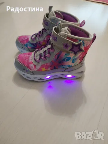 Sketchers -боти, снимка 4 - Детски обувки - 47537601