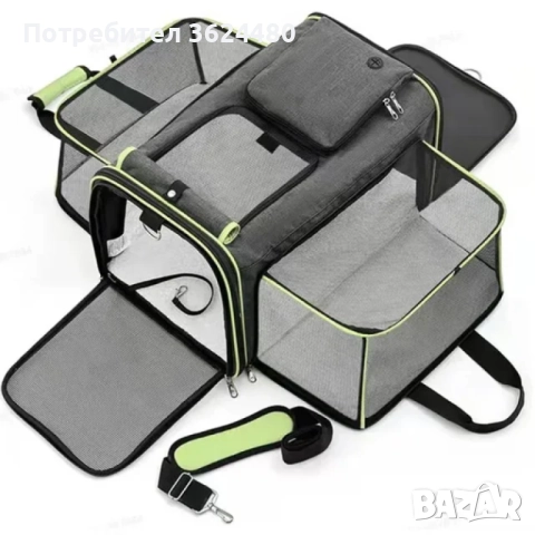 Чанта с голям капацитет-ЗА ПРЕНАСЯНЕ НА ДОМАШНИ ЛЮБИМЦИ, снимка 9 - Други стоки за дома - 52774318