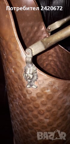    стара  медна кофа от   миналия век, снимка 5 - Колекции - 43938661