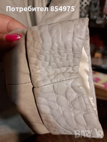 Дамско кожено манто, снимка 6 - Якета - 43331421