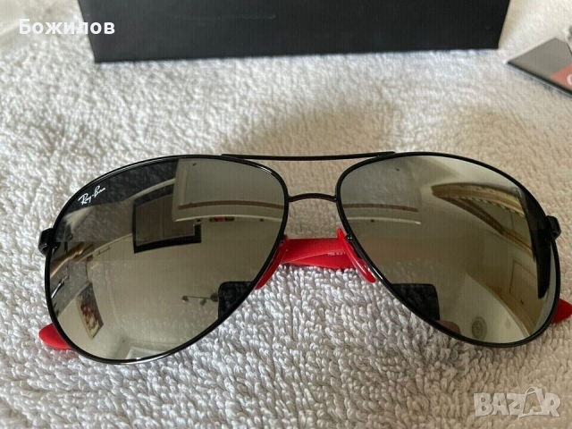 RAY-BAN Ferrari Слънчеви очила RB 8313-M F009/6G 100% UVA & UVB, снимка 15 - Мъжки - 44863389