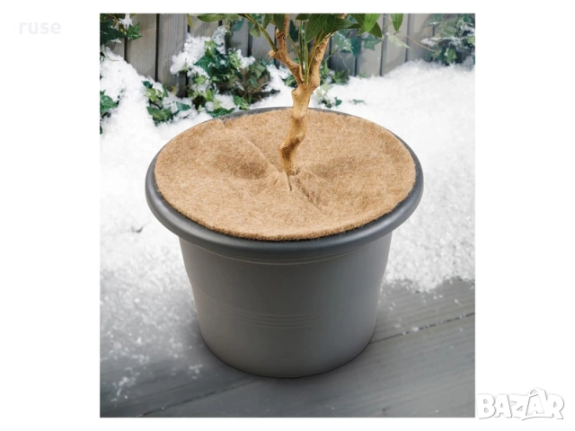 НОВИ! Диск за мулчиране и защита на растения от замръзване 4броя 100% овча вълна , снимка 2 - Други - 52518985