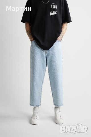 Мъжки дънки Zara Straight Tapered Fit- размер 46