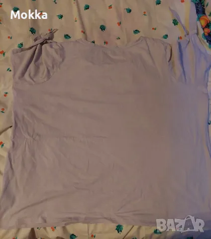 Дамска памучна тениска, снимка 5 - Тениски - 49250566