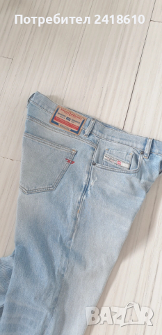 Diesel 2019 D - Struct Slim Fit Mens Size 34 / 32 НОВО! ОРИГИНАЛ Мъжки Дънки!, снимка 13 - Дънки - 53286612