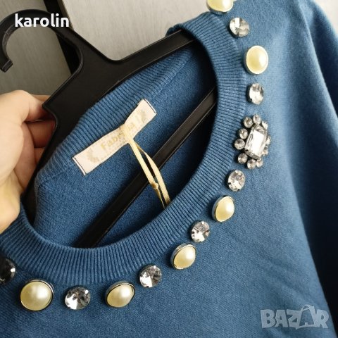 Дамски пуловер , снимка 5 - Блузи с дълъг ръкав и пуловери - 43880954