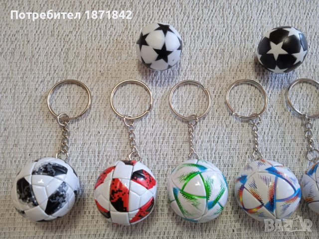 Футболни ключодържатели - футболни топки, снимка 2 - Фен артикули - 31855367