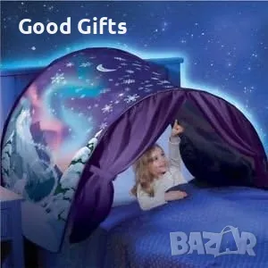 Светеща Детска палатка за сън и игра Dream Tents, снимка 6 - Други - 47789850