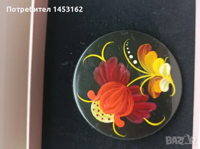 Стара руска брошка, снимка 1