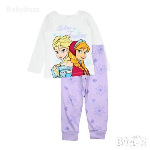 Пижама за момиче с Елза и Анна Frozen, снимка 1