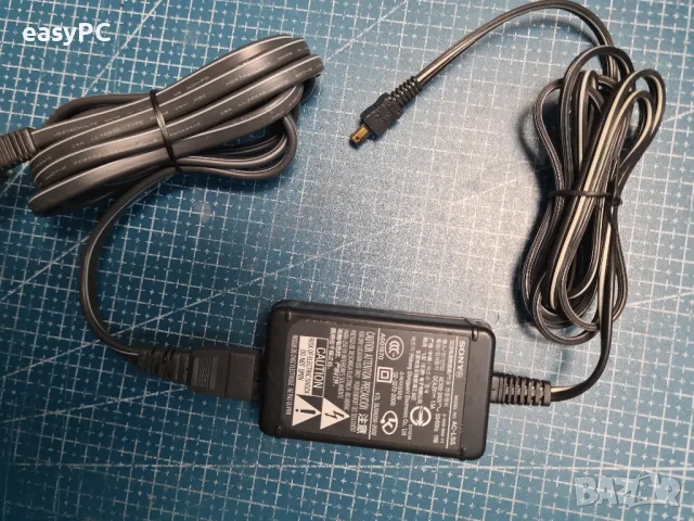 Оригинален захранващ адаптер SONY AC-LS5 4.2V 1.5A, снимка 7 - Батерии, зарядни - 49619442
