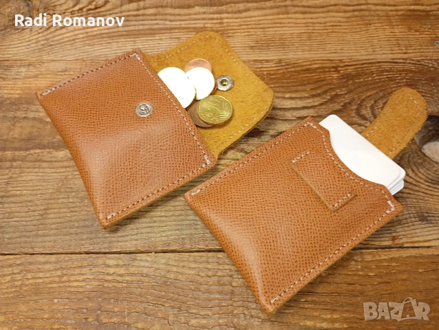 Кожен комплект за монети, карти и свити банкноти ., снимка 3 - Портфейли, портмонета - 53444869