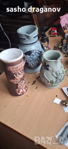 3 кани за вино / вази за цветя, снимка 3 - Сервизи - 52308096