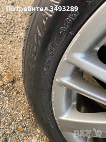 Продават се гуми с джанти 17 цола за Рено, снимка 9 - Гуми и джанти - 52099604