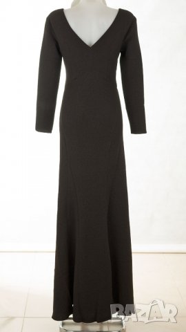 Черна дълга елегантна рокля марка Fever Occasion - M, снимка 2 - Рокли - 27980347