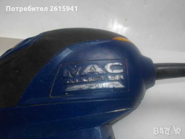 Mac Allister MDS100-100 Вата-Виброшлайф Тип Мишка-Професионален-За 1 Ръка-Отличен, снимка 12 - Други инструменти - 28326253