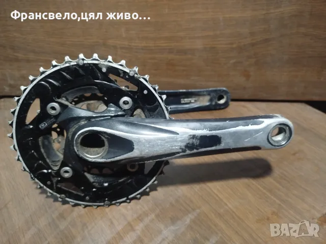 Курбел за велосипед колело 10 скорости Shimano deore slx fc m 612, снимка 1