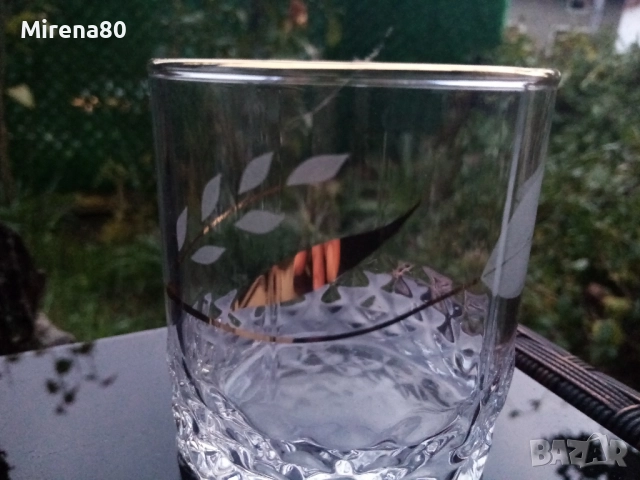 Сервиз за уиски масивно стъкло, снимка 4 - Сервизи - 52516095