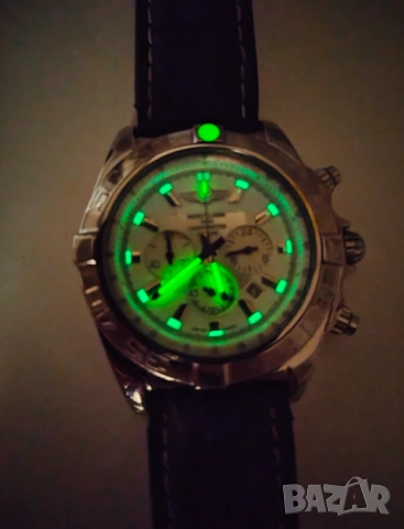 Breitling Chronomat 44mm, стомана, всичко на винт, бартер, снимка 6 - Мъжки - 53473853