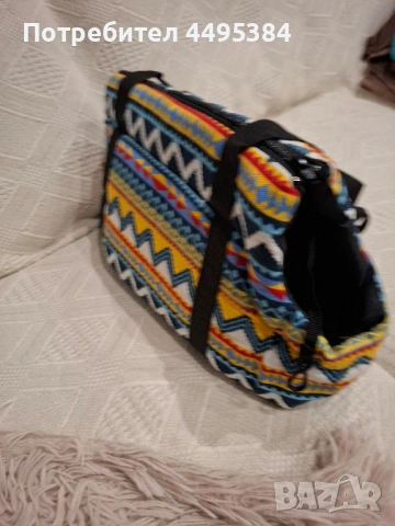 Чанта за носене на малко кученце, снимка 2 - Чанти - 51978732