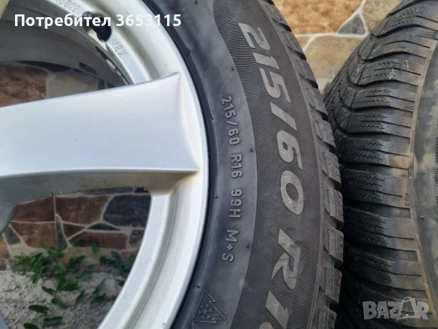 джанти за Audi skoda VW 5 по 112 16 цола, снимка 4 - Гуми и джанти - 51424654