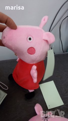 Музикална плюшена играчка Peppa Pig с песничка от филма Прасето Пепа , снимка 6 - Плюшени играчки - 28074331