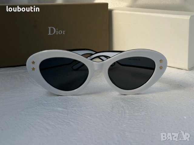 Dior 2023 дамски слънчеви очила котка, снимка 9 - Слънчеви и диоптрични очила - 44865886