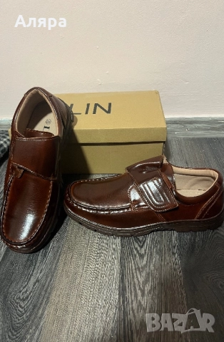 Мъжки кожени обувки 