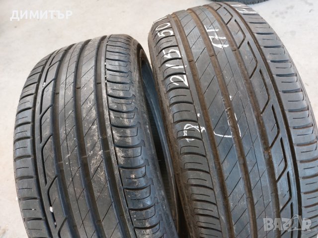2 бр.летни гуми Brigestone 215 50 18 дот1919 Цената е за брой!, снимка 2 - Гуми и джанти - 43853180