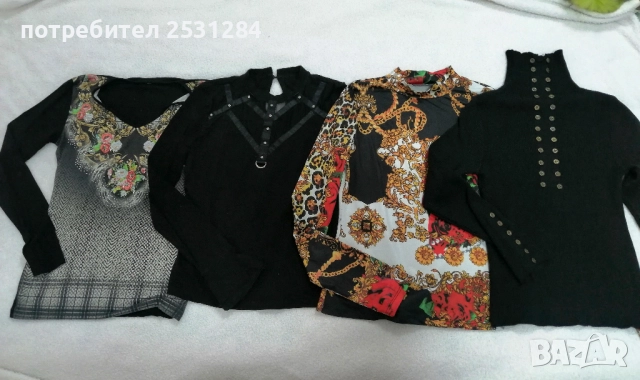 Дамска блуза, плетиво, пуловер размер М-Л , снимка 6 - Блузи с дълъг ръкав и пуловери - 27514316