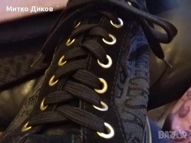 Cesare P. made in Italy маркови кецове №43 стелка 275мм вътре естествена кожа, снимка 10 - Кецове - 49680999